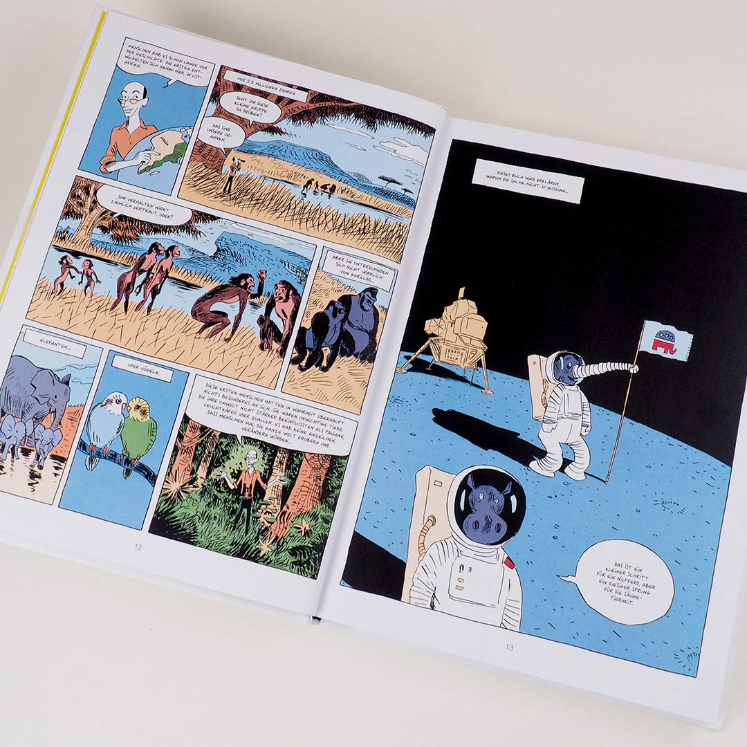 c-h-beck-sapiens-der-aufstieg-paperback-graphic-novel-geschichte-der-menschheit image 5