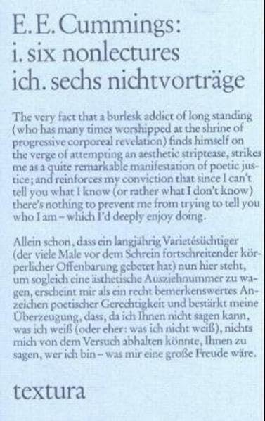 c-h-beck-i-six-nonlectures-ich-sechs-nichtvortr-ge-textura-zweisprachig image 1