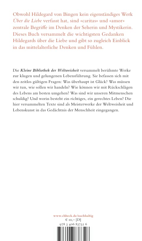 c-h-beck-ber-die-liebe-kleine-bibliothek-der-weltweisheit-beck-paperback image 3