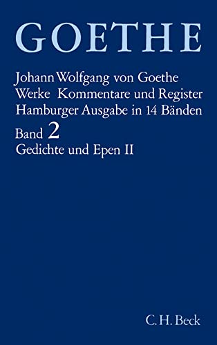 c-h-beck-goethe-werke-bd-2-gedichte-und-epen-hamburger-ausgabe image 2