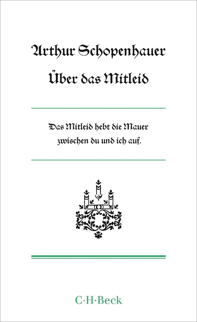 c-h-beck-ber-das-mitleid-kleine-bibliothek-der-weltweisheit-beck-paperback image 1