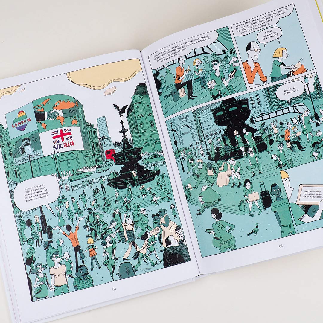 c-h-beck-sapiens-der-aufstieg-paperback-graphic-novel-geschichte-der-menschheit image 7