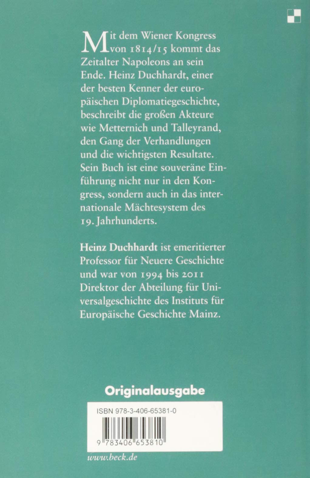 c-h-beck-der-wiener-kongress-die-neugestaltung-europas-1814-15-buch-c-h-beck-wis image 2