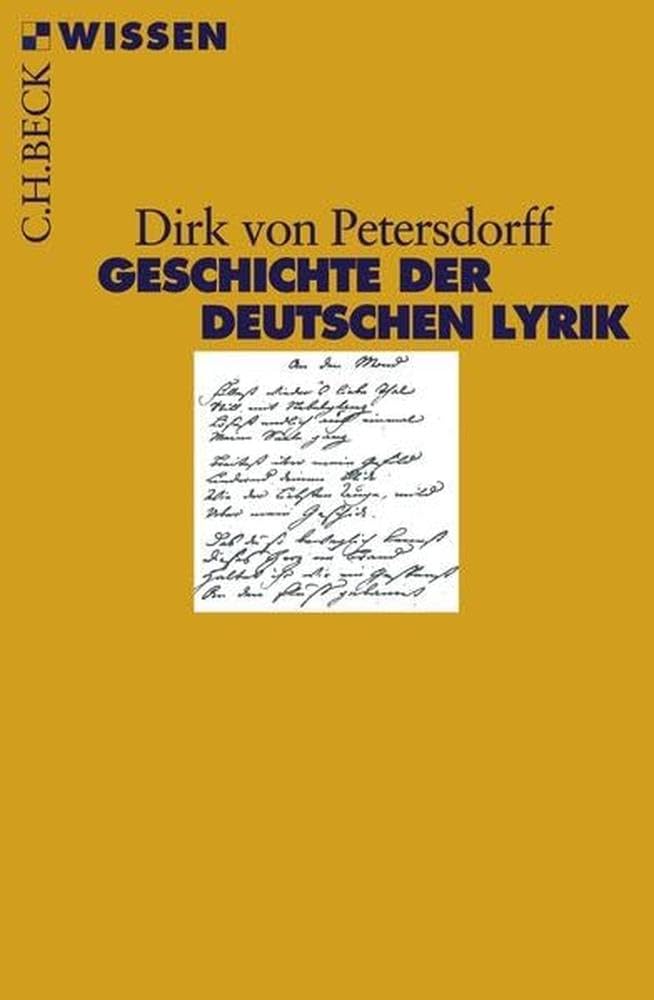 c-h-beck-geschichte-der-deutschen-lyrik-c-h-beck-wissen-taschenbuch image 1