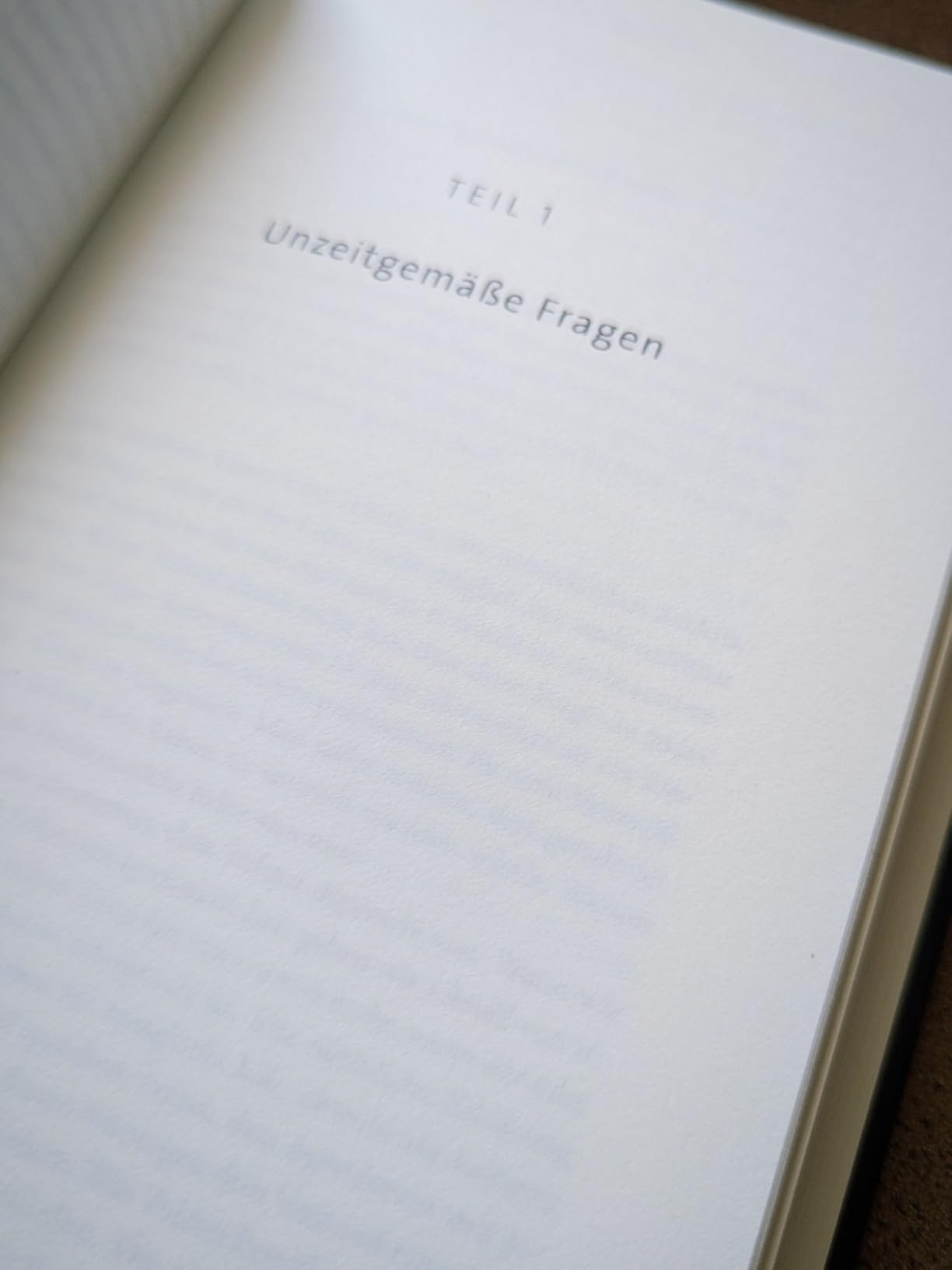 Klein, aber tiefgründig