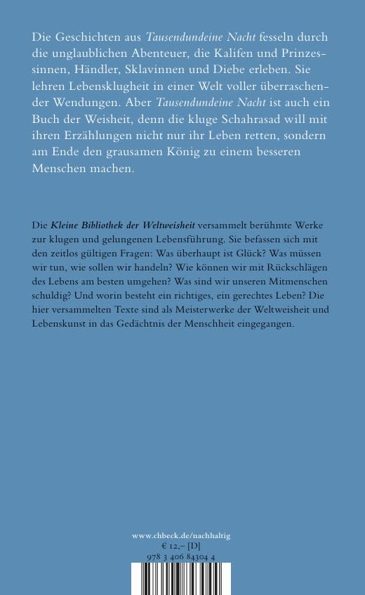 c-h-beck-die-weisheit-von-1001-nacht-buch-kleine-bibliothek-der-weltweisheit-bec image 4