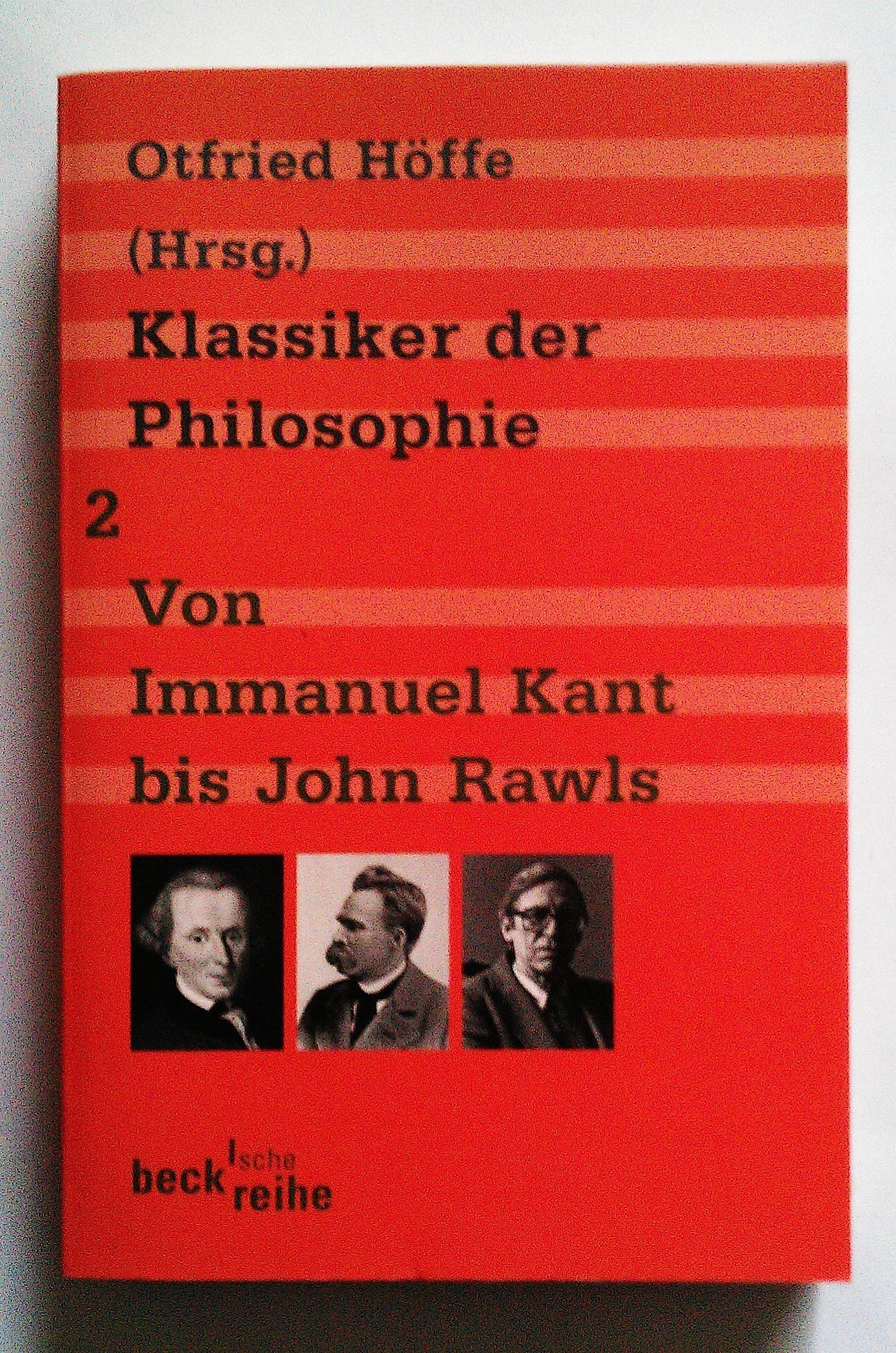 c-h-beck-klassiker-der-philosophie-bd-2-von-kant-bis-rawls-beck-sche-reihe image 1