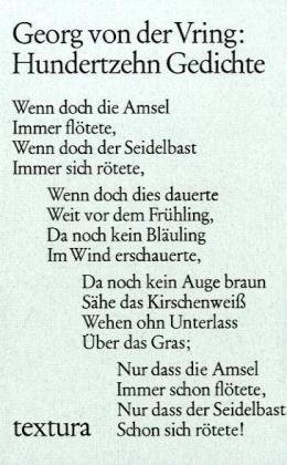 c-h-beck-hundertzehn-gedichte-textura-gedichtband-taschenbuch image 1