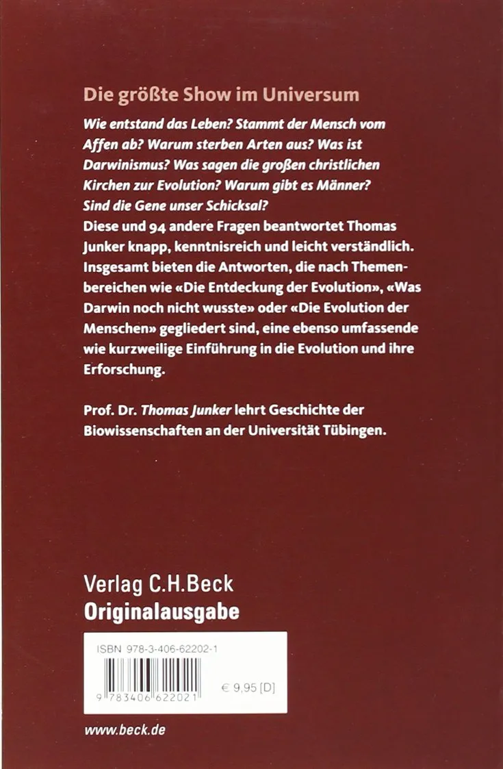 c-h-beck-die-101-wichtigsten-fragen-evolution-beck-sche-reihe image 1