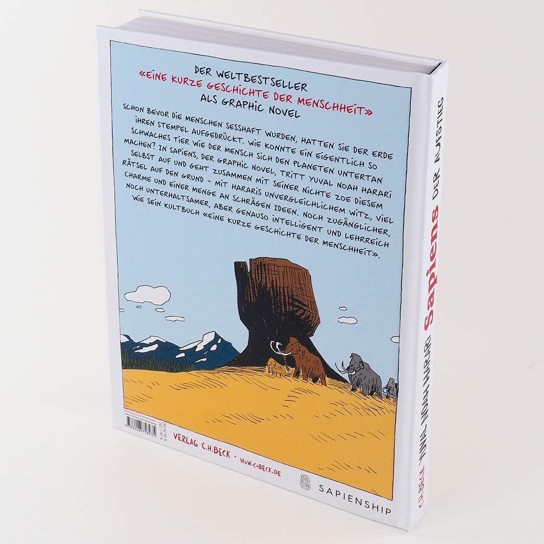 c-h-beck-sapiens-der-aufstieg-paperback-graphic-novel-geschichte-der-menschheit image 2