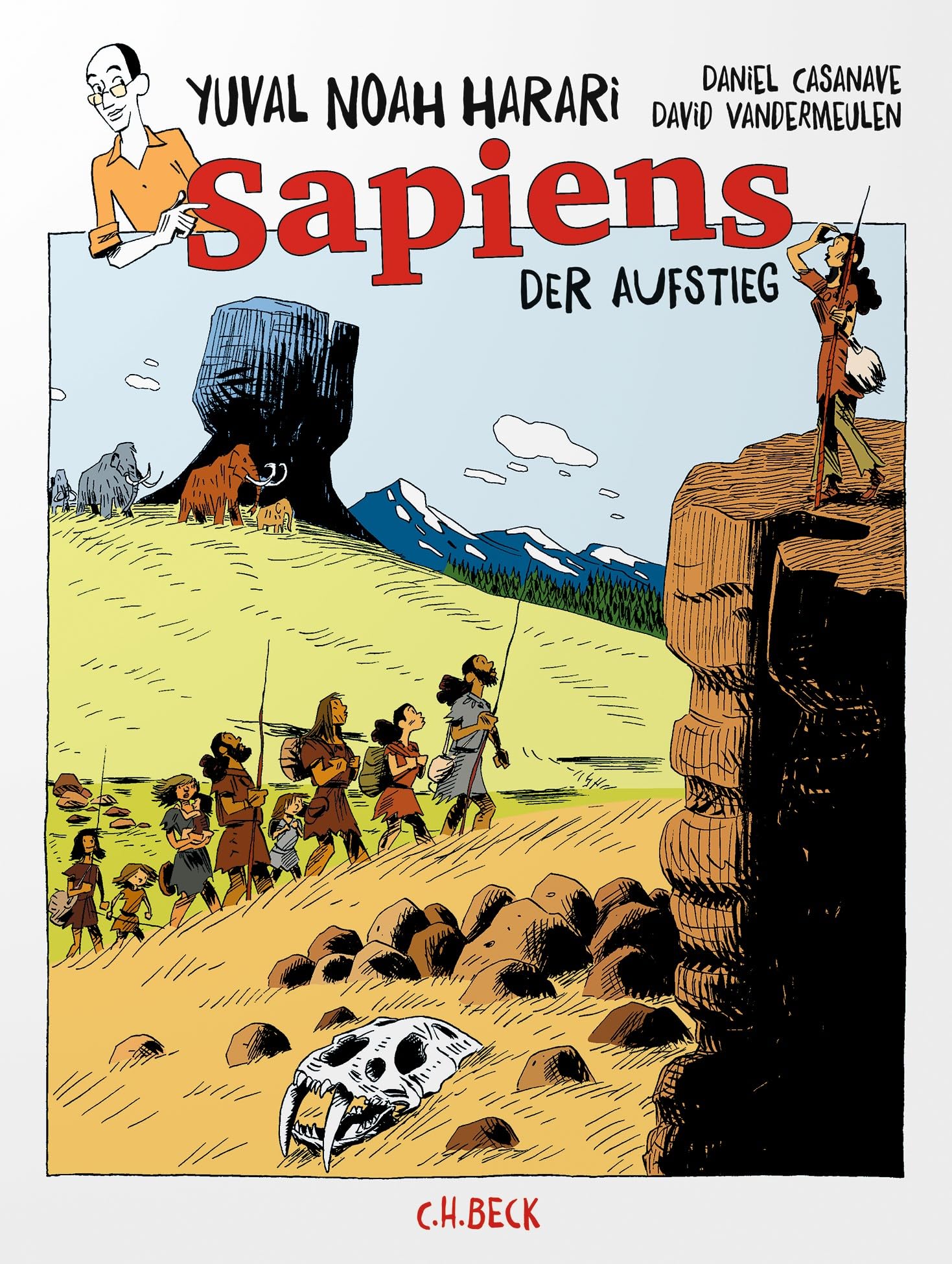 c-h-beck-sapiens-der-aufstieg-paperback-graphic-novel-geschichte-der-menschheit image 1