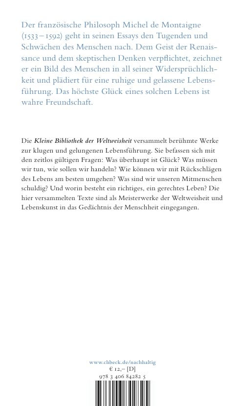 c-h-beck-von-der-freundschaft-kleine-bibliothek-der-weltweisheit-paperback image 4