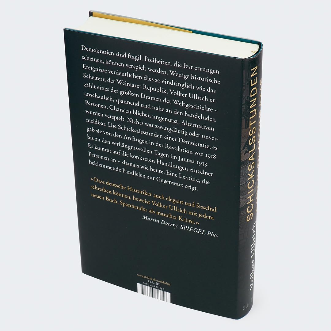 c-h-beck-schicksalsstunden-einer-demokratie-gebundene-ausgabe-weimarer-republik image 2
