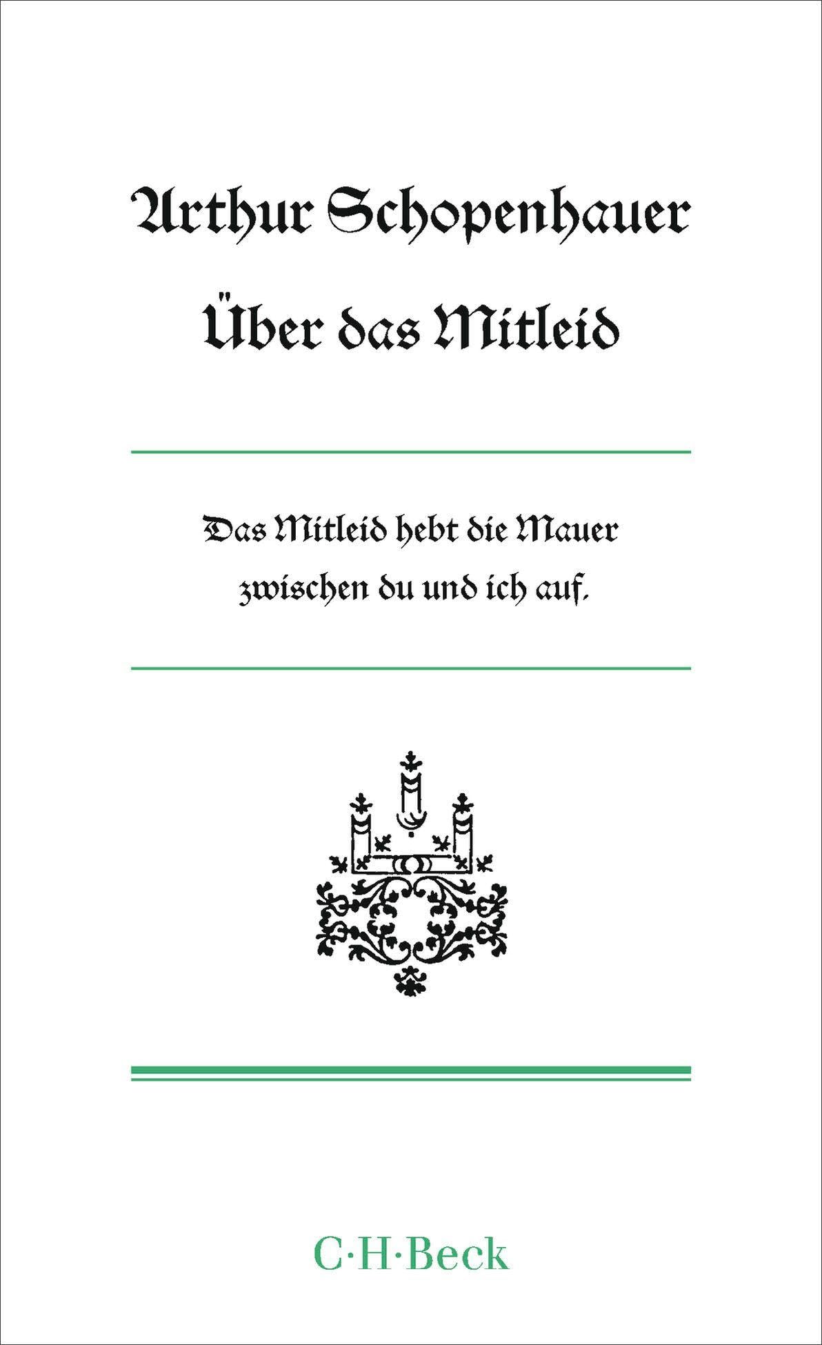 c-h-beck-ber-das-mitleid-kleine-bibliothek-der-weltweisheit-beck-paperback image 1